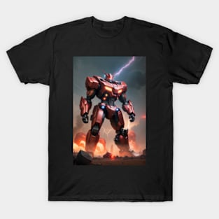 Red Robot T-Shirt